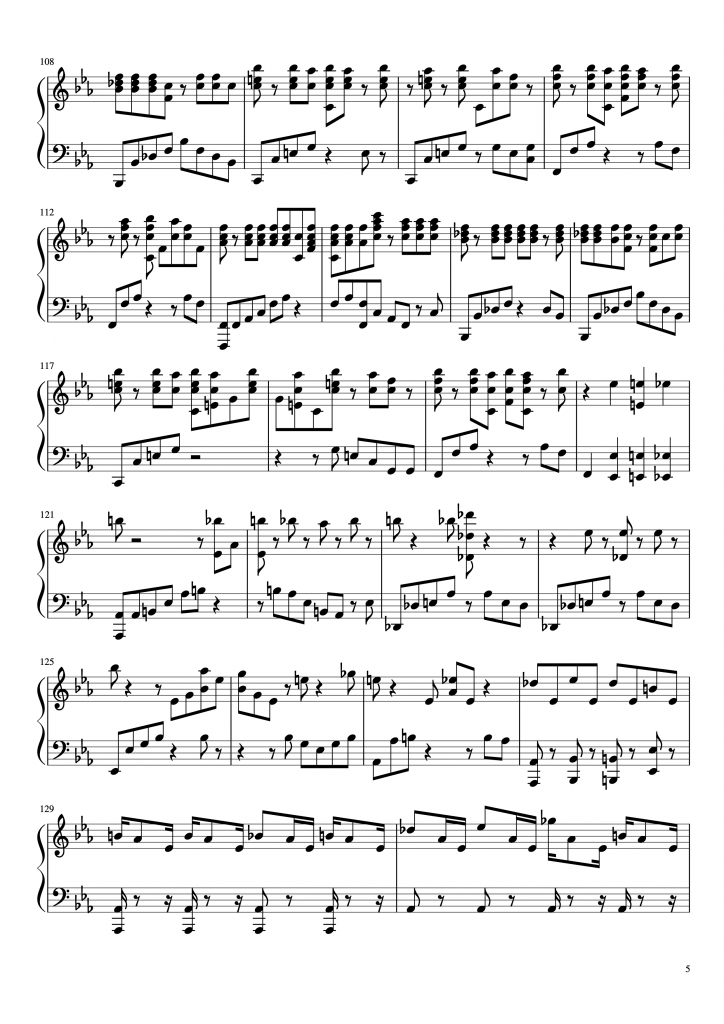 夜的第七章-mapplezs钢琴演奏-mapplezs - 求谱谱